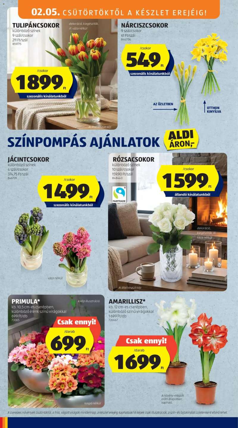 Aldi Középső sor termékei 12 oldal