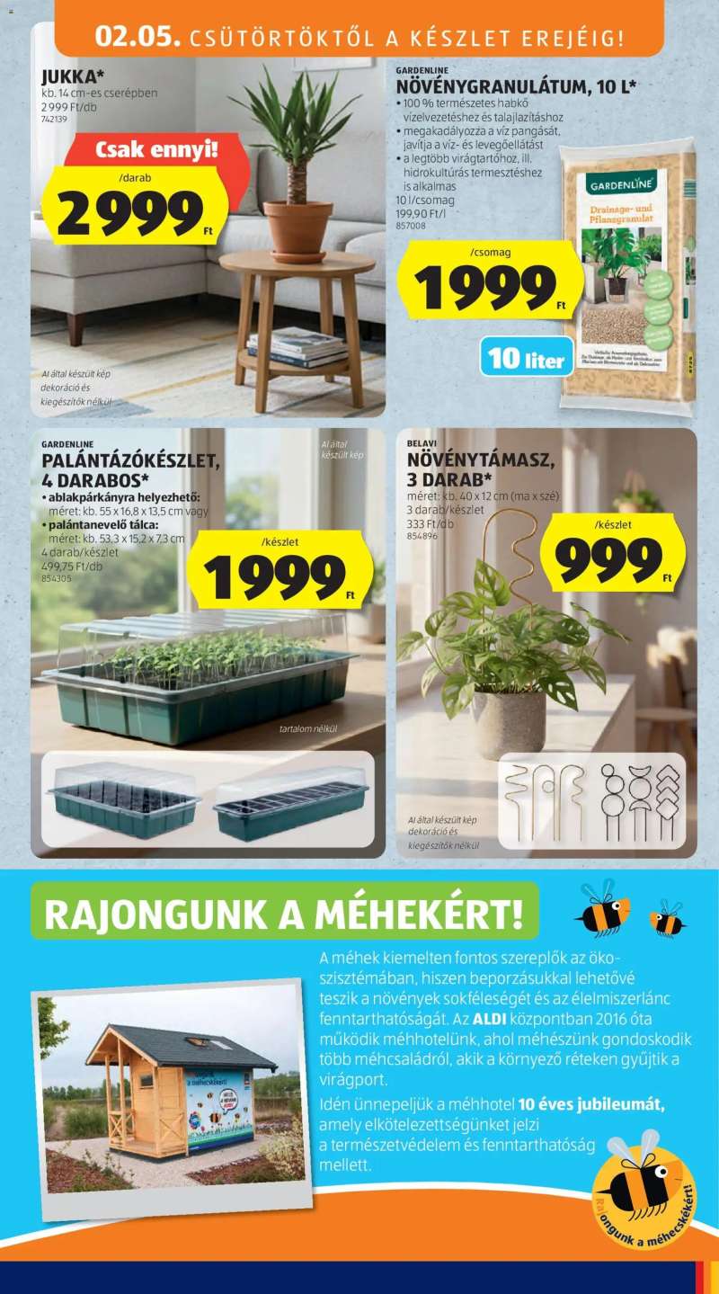 Aldi Középső sor termékei 13 oldal