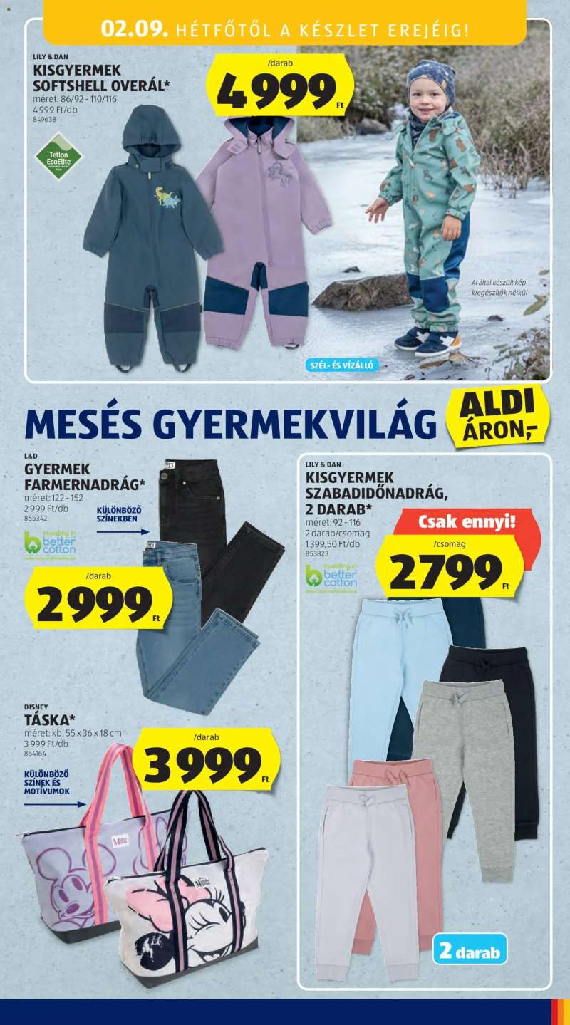 Aldi Középső sor termékei 17 oldal