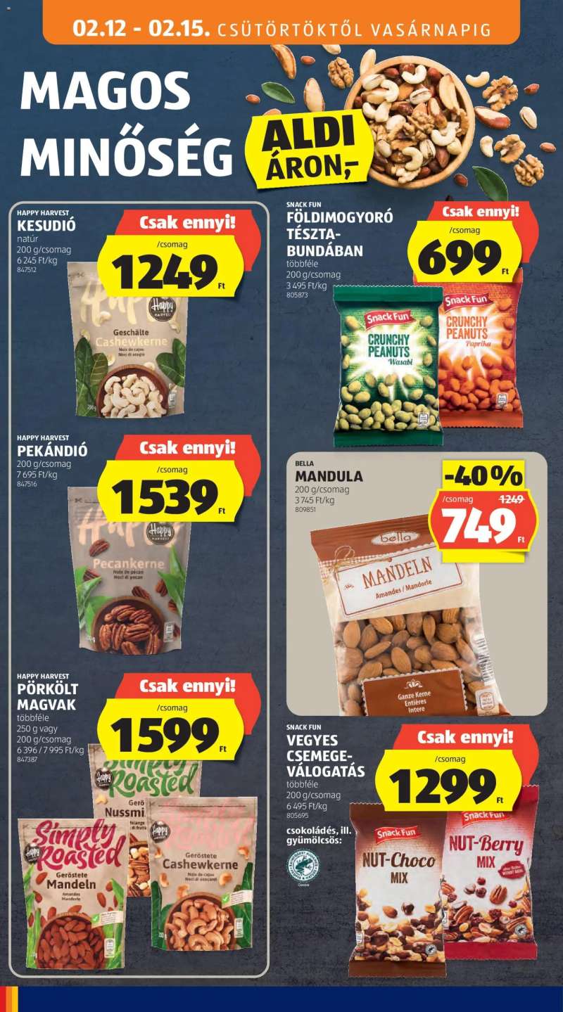 Aldi Akciós újság Aldi 26 oldal
