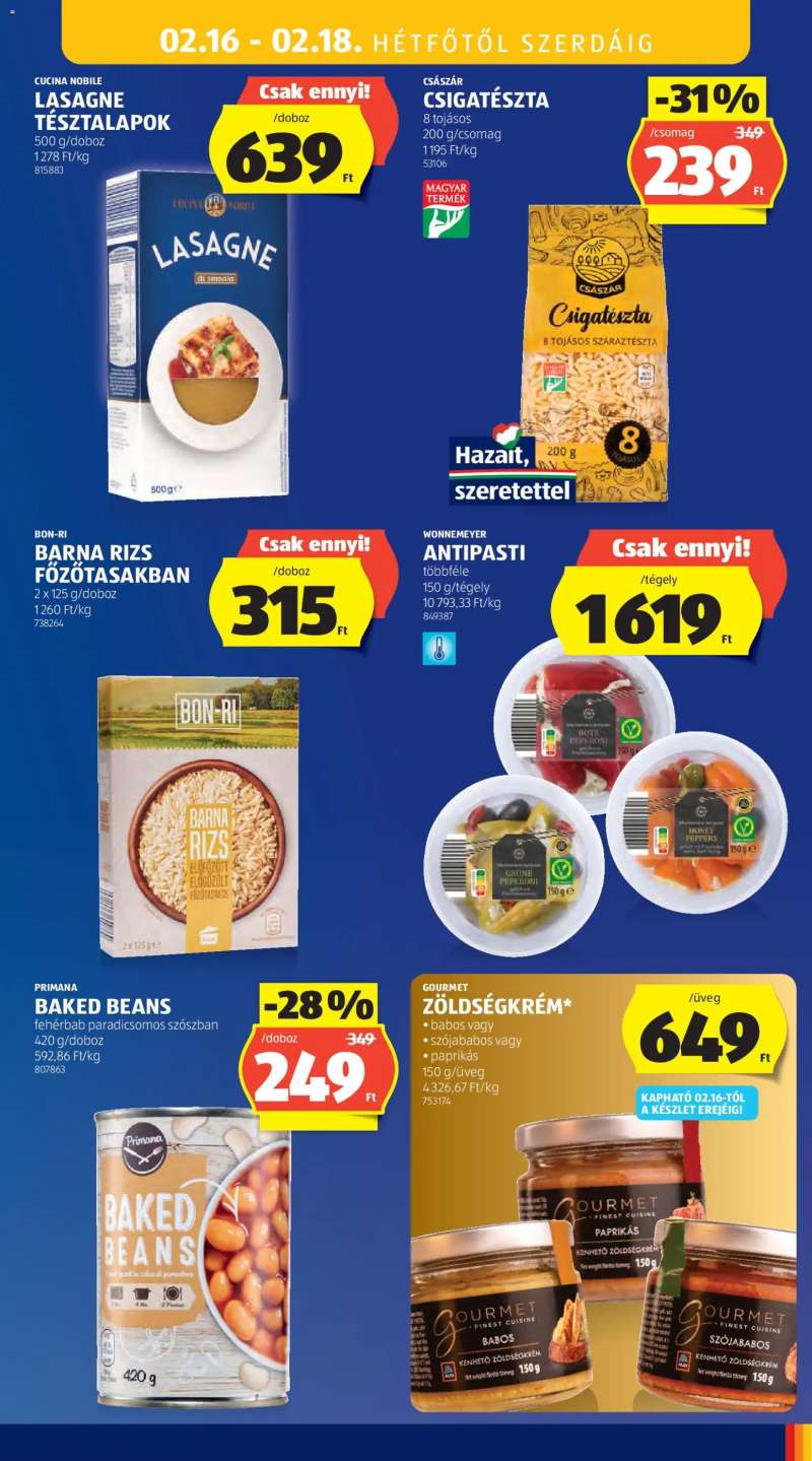 Aldi Akciós újság Aldi 31 oldal