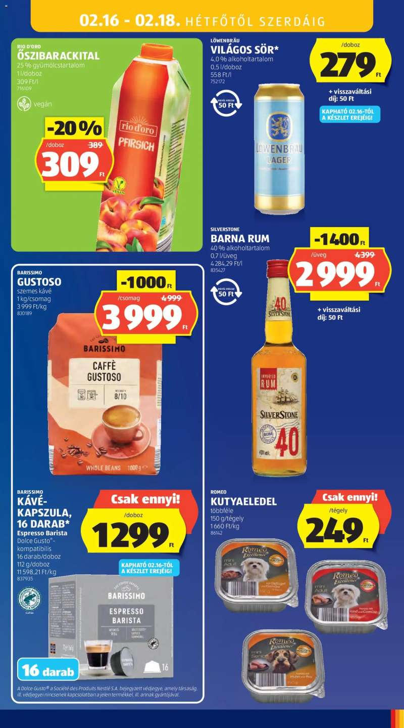 Aldi Akciós újság Aldi 33 oldal