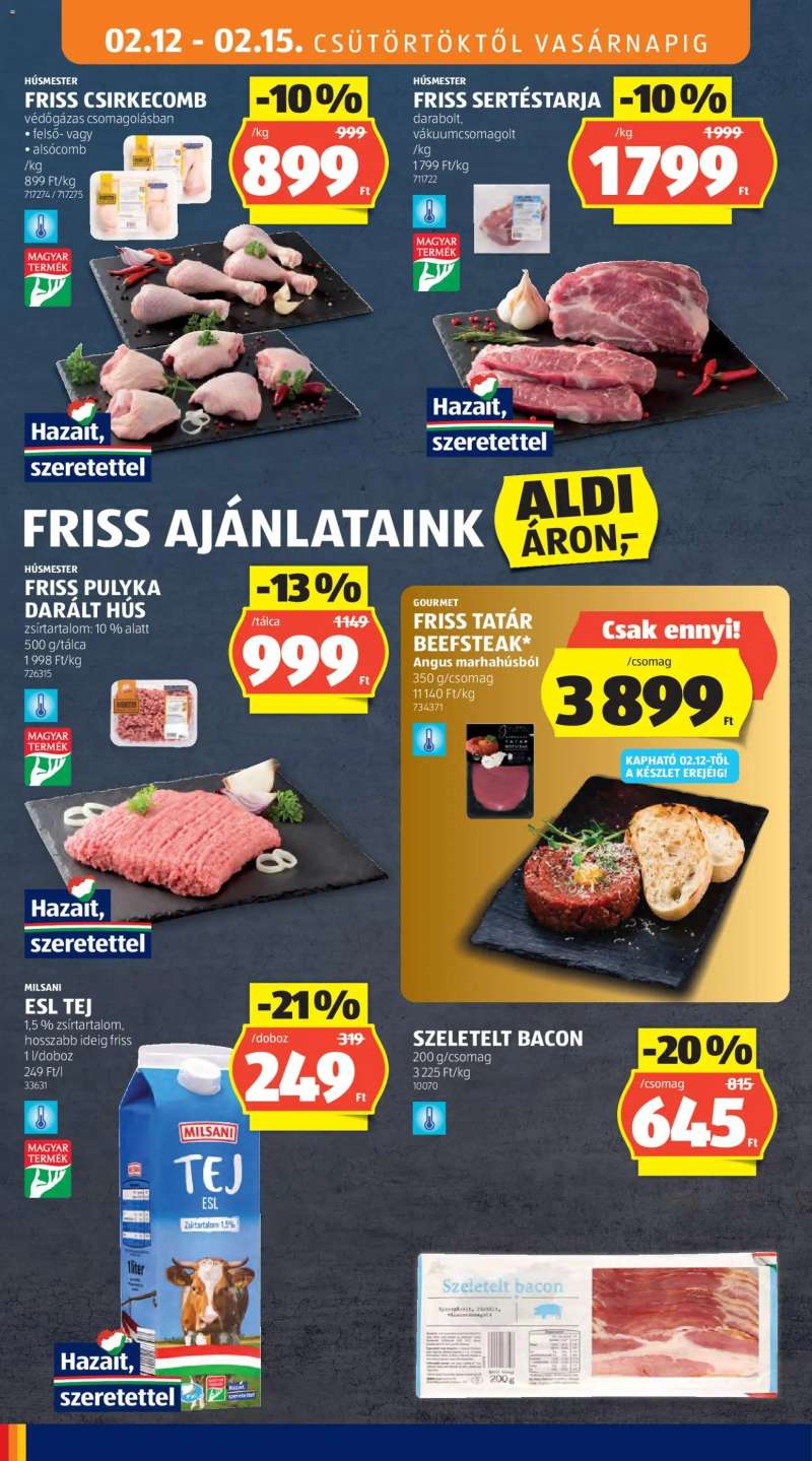 Aldi Akciós újság Aldi 6 oldal