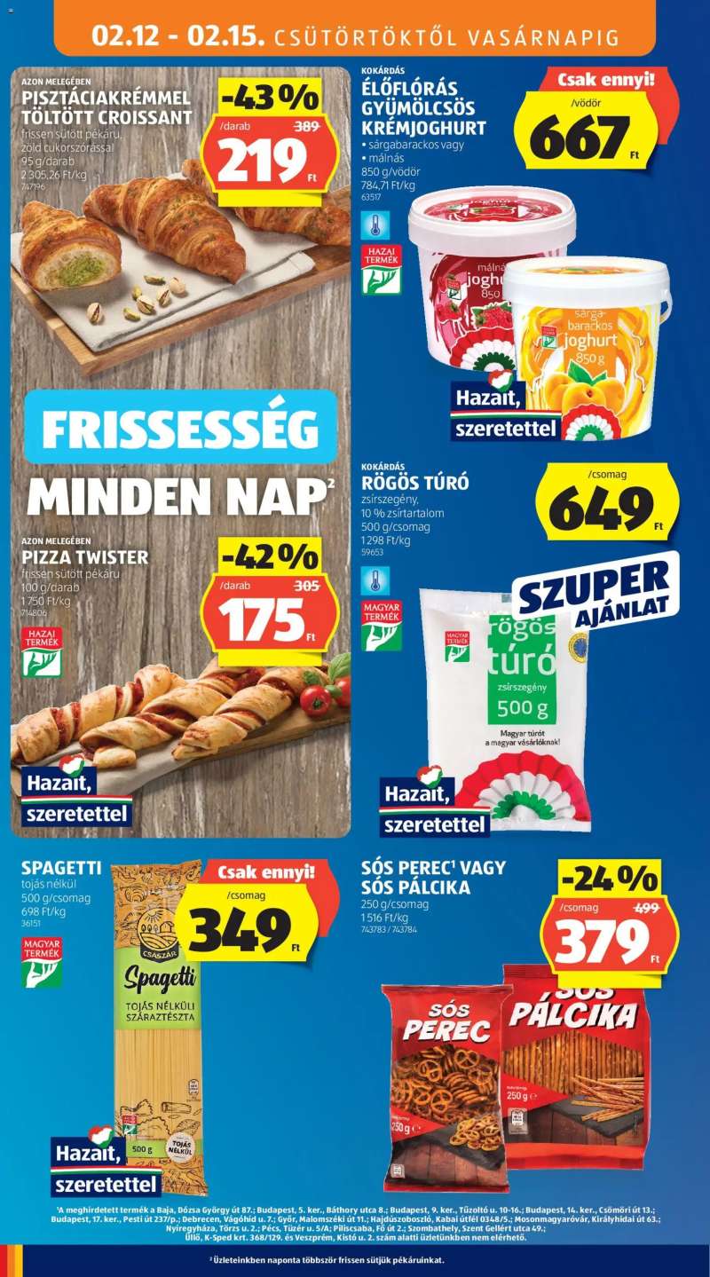 Aldi Akciós újság Aldi 8 oldal
