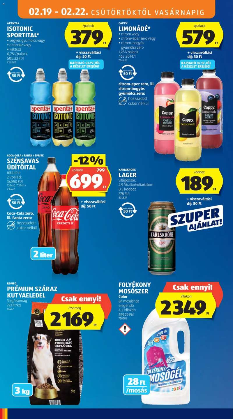 Aldi Akciós újság Aldi 12 oldal
