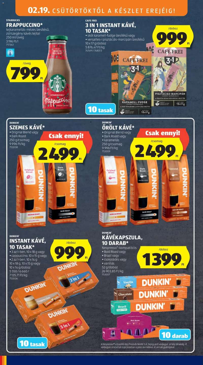 Aldi Akciós újság Aldi 16 oldal