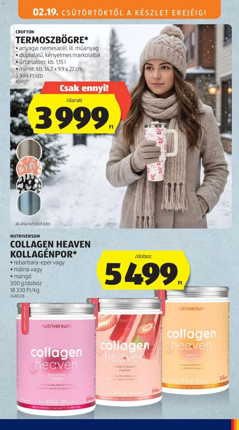 Aldi Akciós újság Aldi 19 oldal