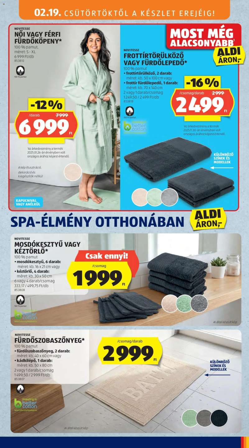 Aldi Akciós újság Aldi 23 oldal