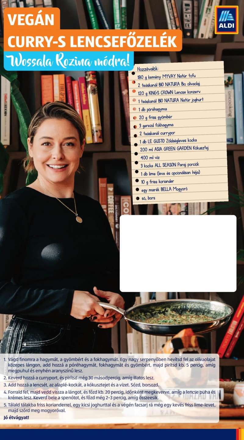 Aldi Akciós újság Aldi 39 oldal