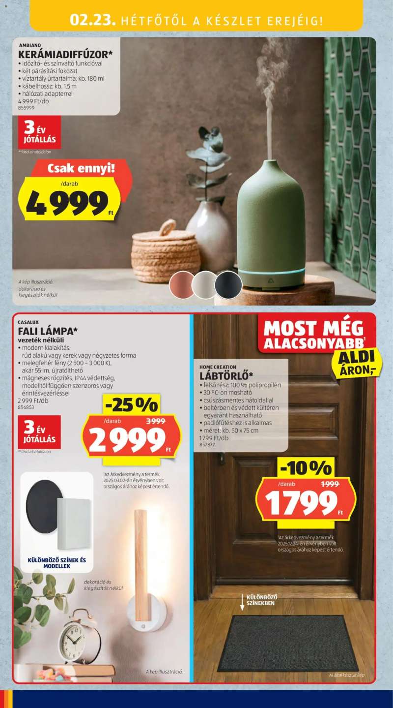 Aldi Akciós újság Aldi 44 oldal