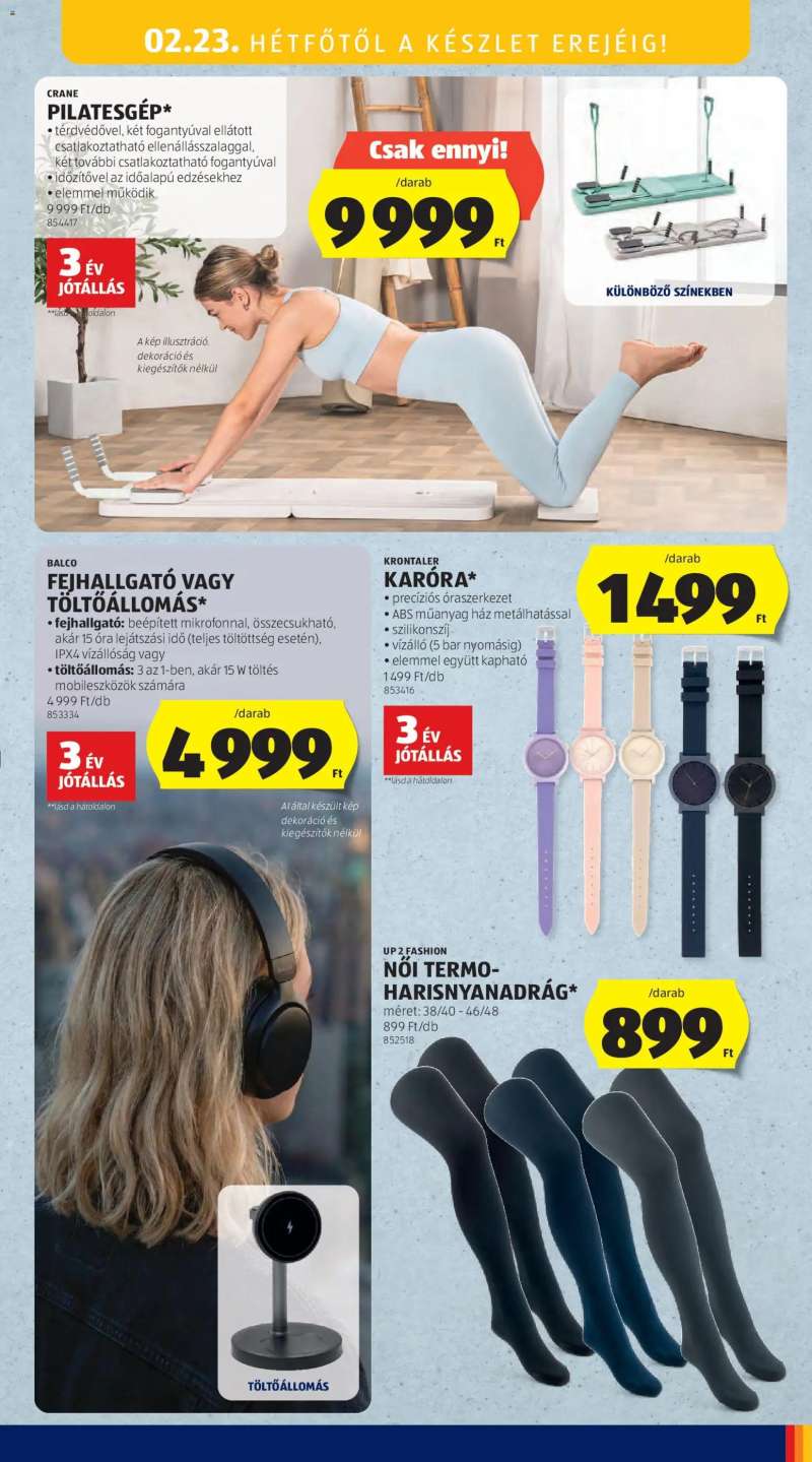 Aldi Középső sor termékei 11 oldal