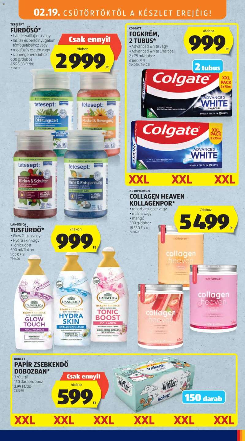 Aldi Középső sor termékei 7 oldal