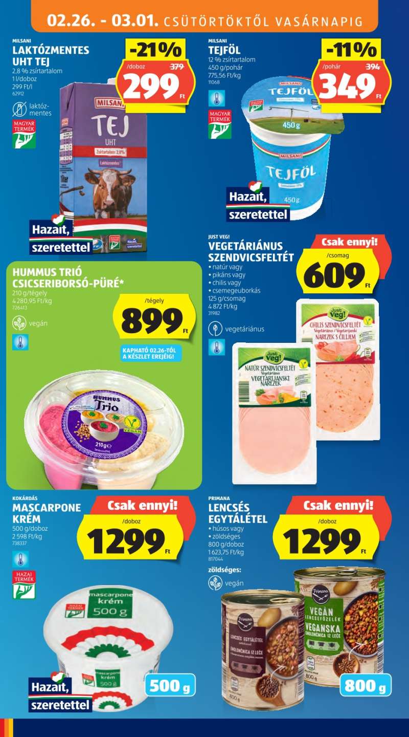 Aldi Akciós Újság 10 oldal