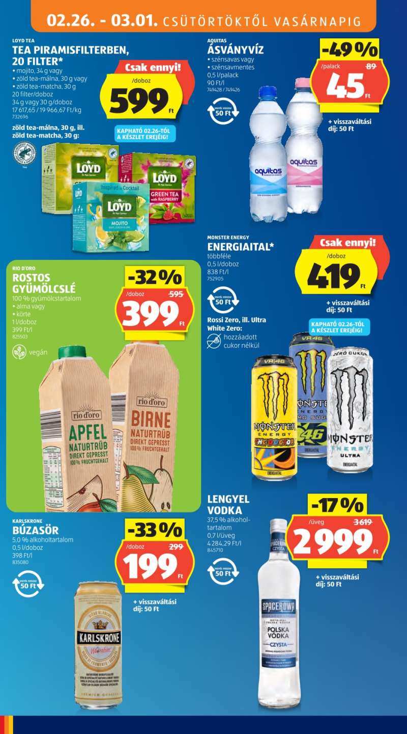 Aldi Akciós Újság 12 oldal