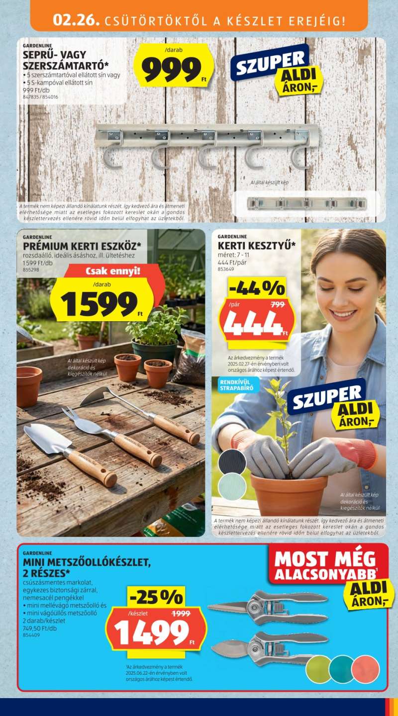 Aldi Akciós Újság 25 oldal