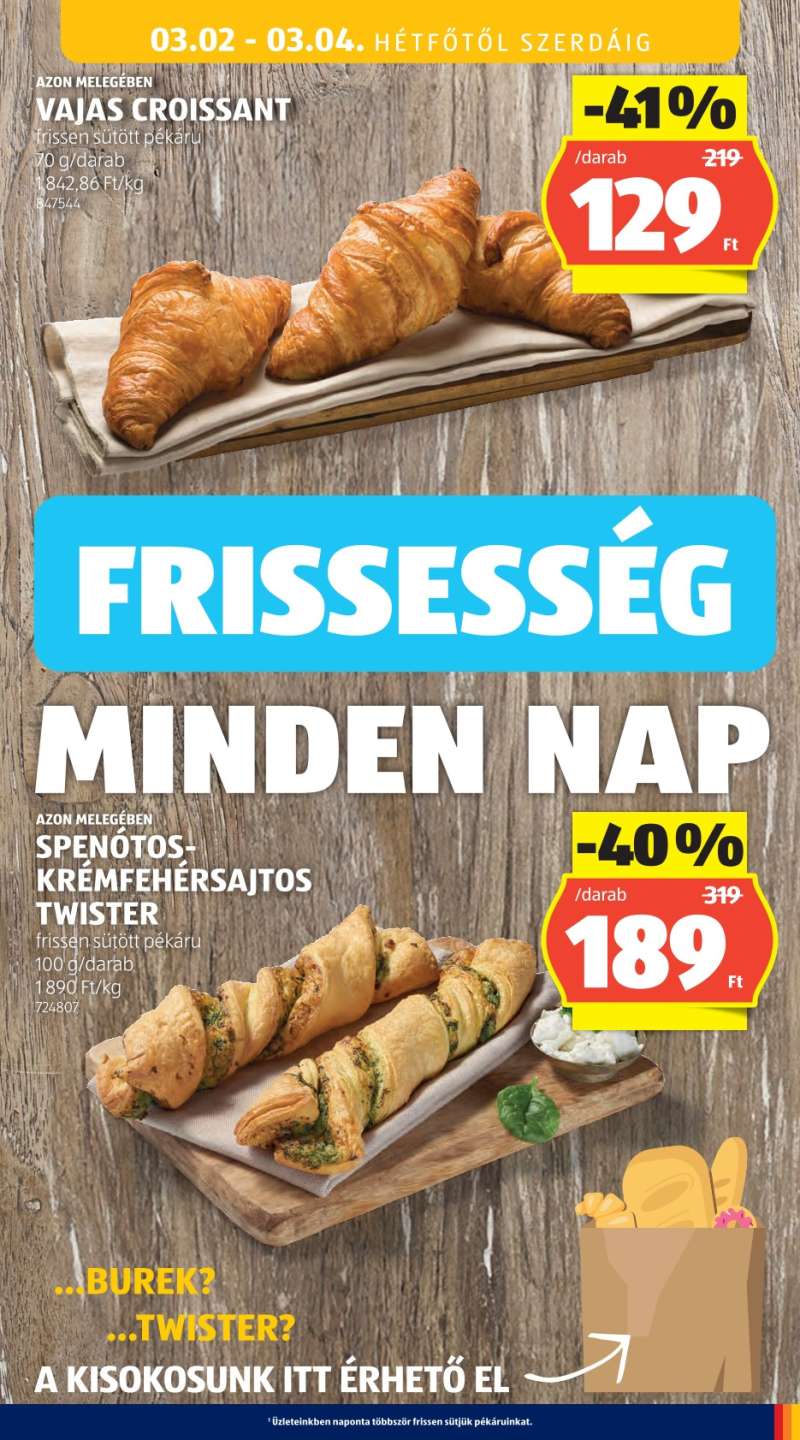 Aldi Akciós Újság 33 oldal