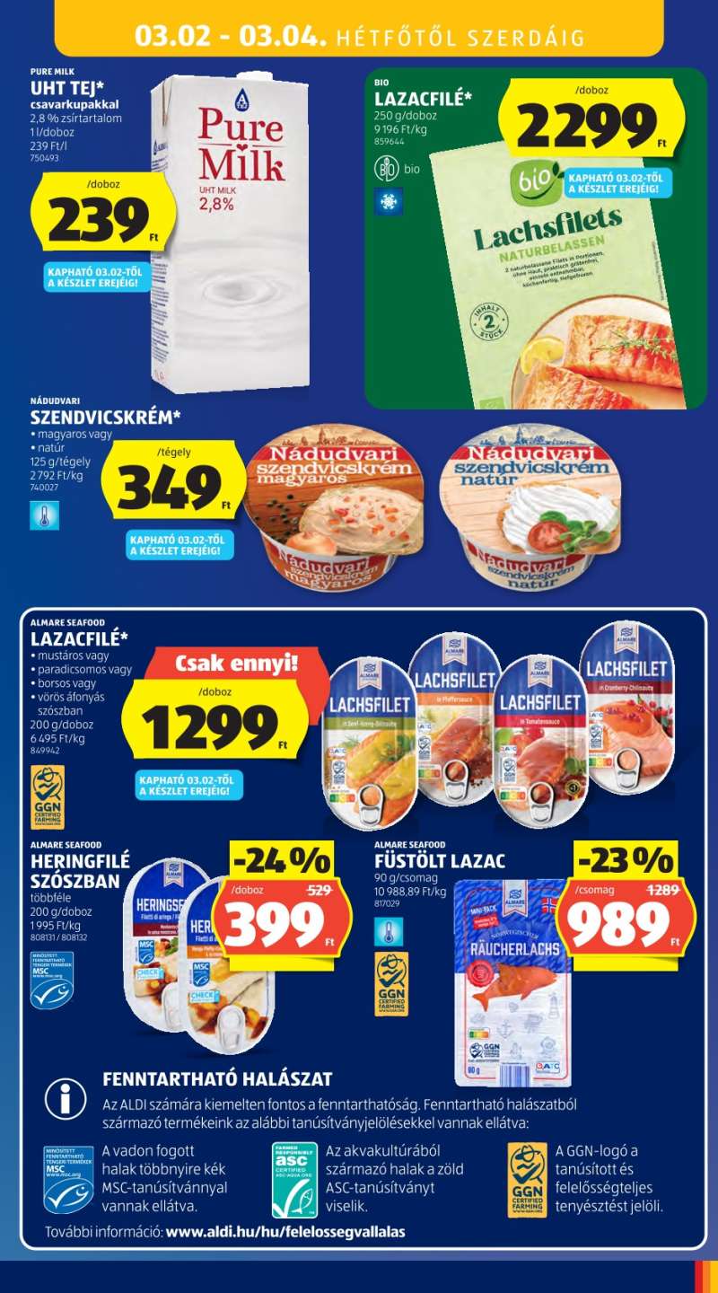 Aldi Akciós Újság 35 oldal