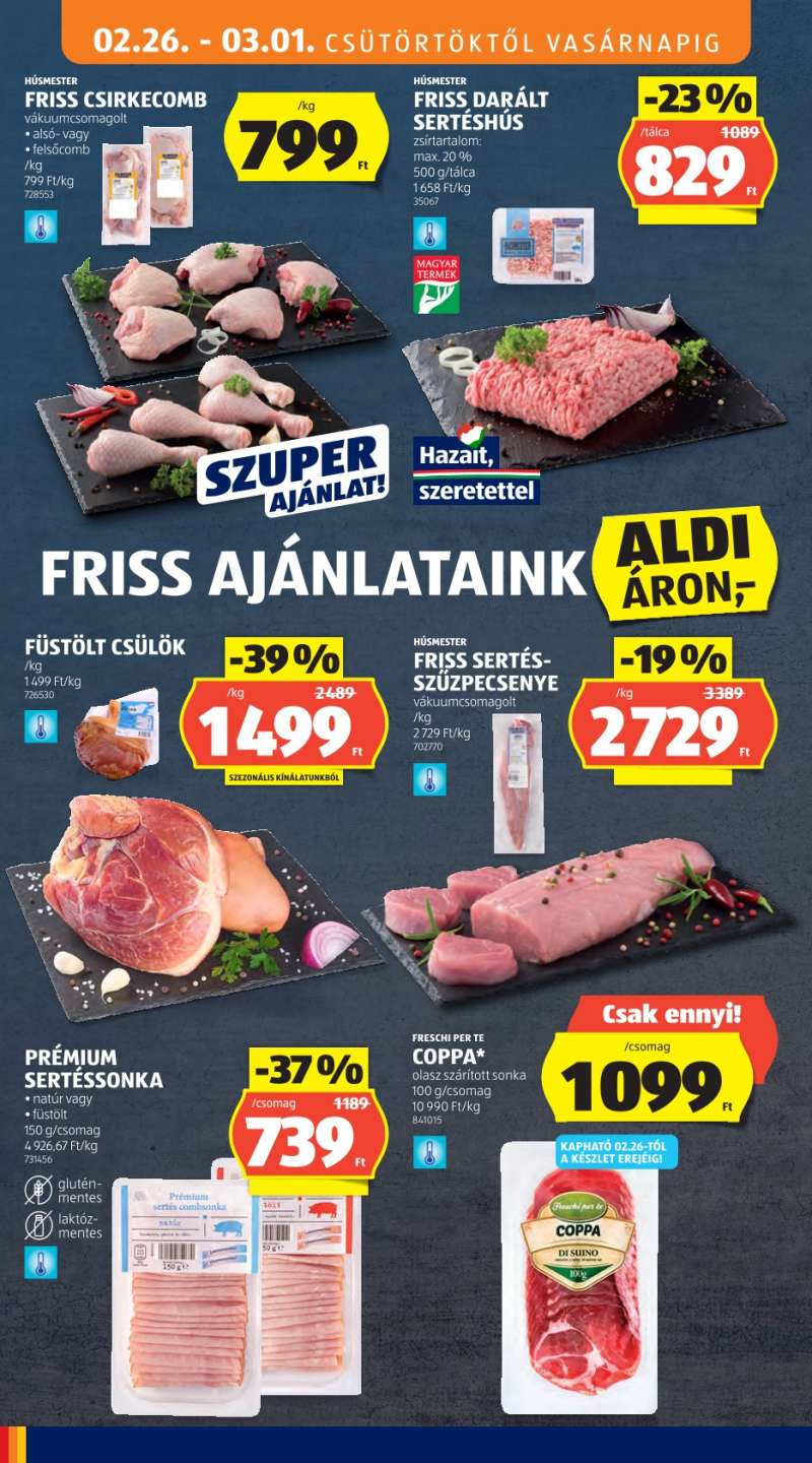 Aldi Akciós Újság 8 oldal