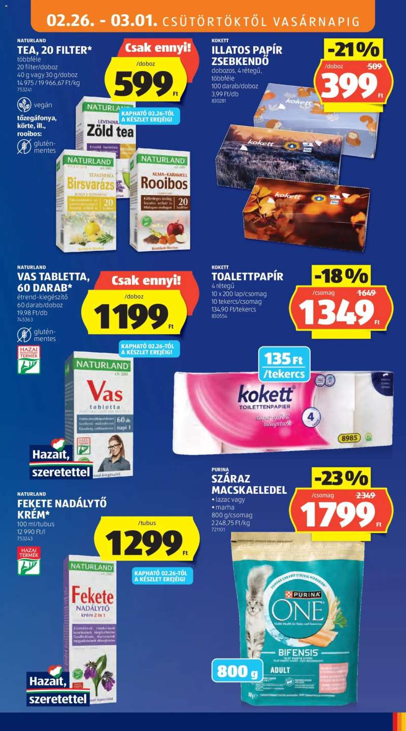 Aldi Akciós újság Aldi 13 oldal