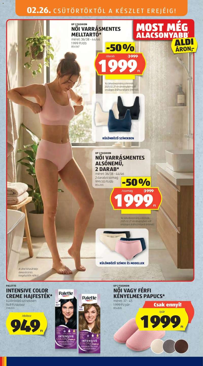 Aldi Akciós újság Aldi 16 oldal