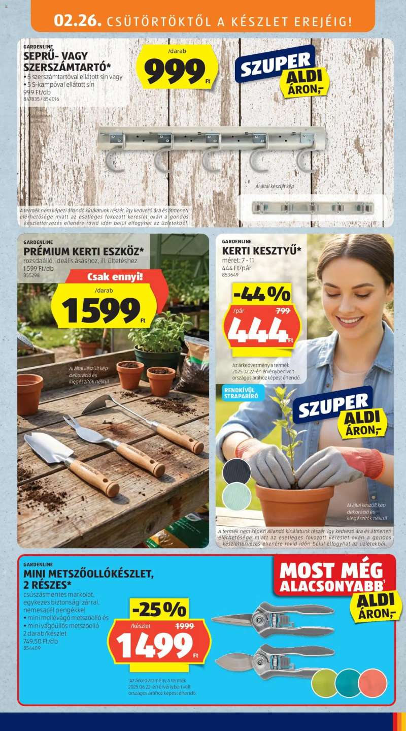 Aldi Akciós újság Aldi 25 oldal