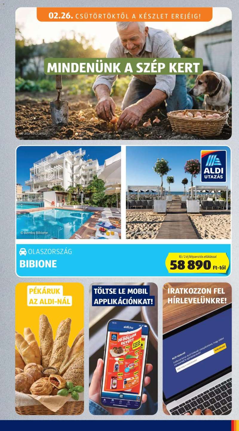Aldi Akciós újság Aldi 3 oldal