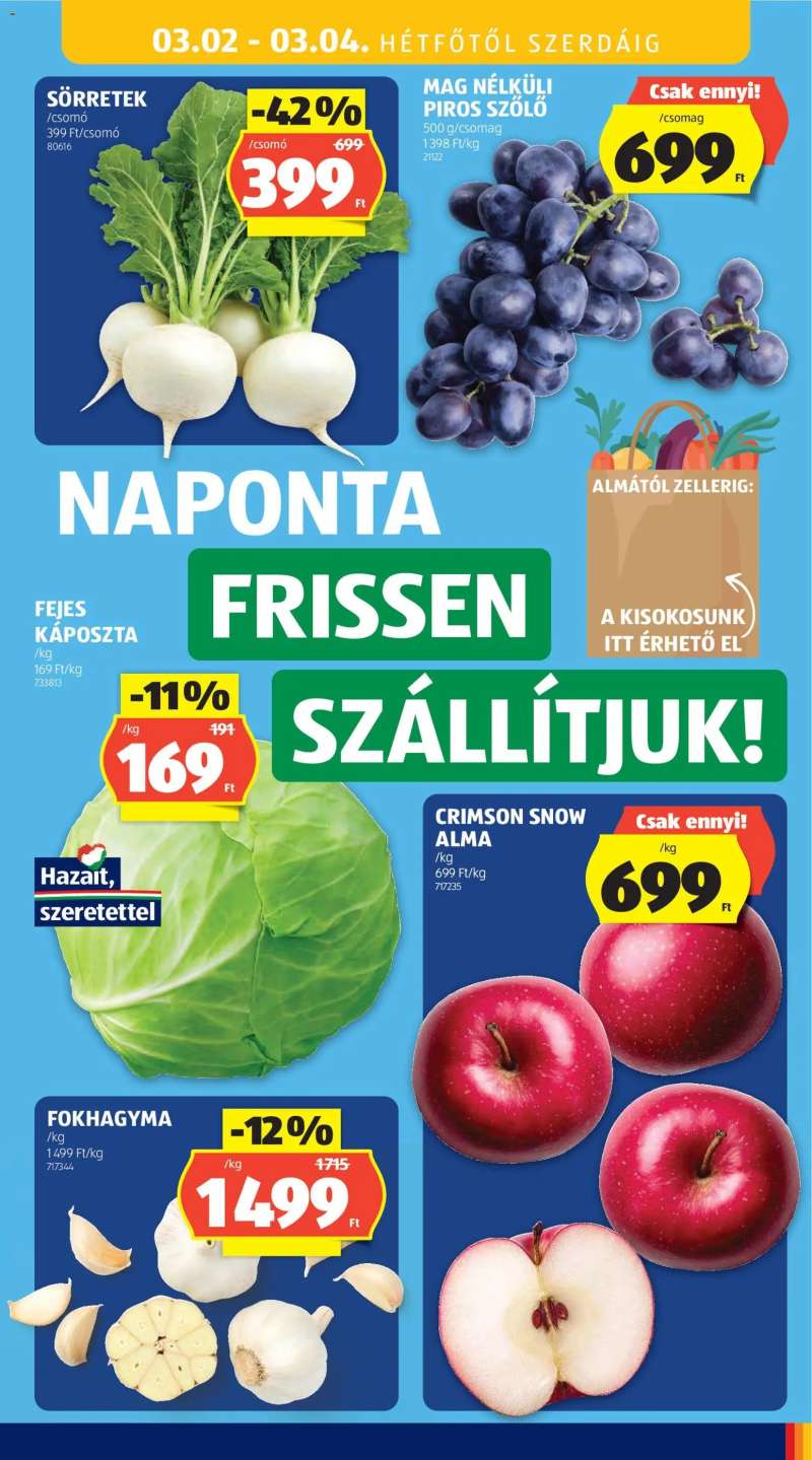 Aldi Akciós újság Aldi 31 oldal