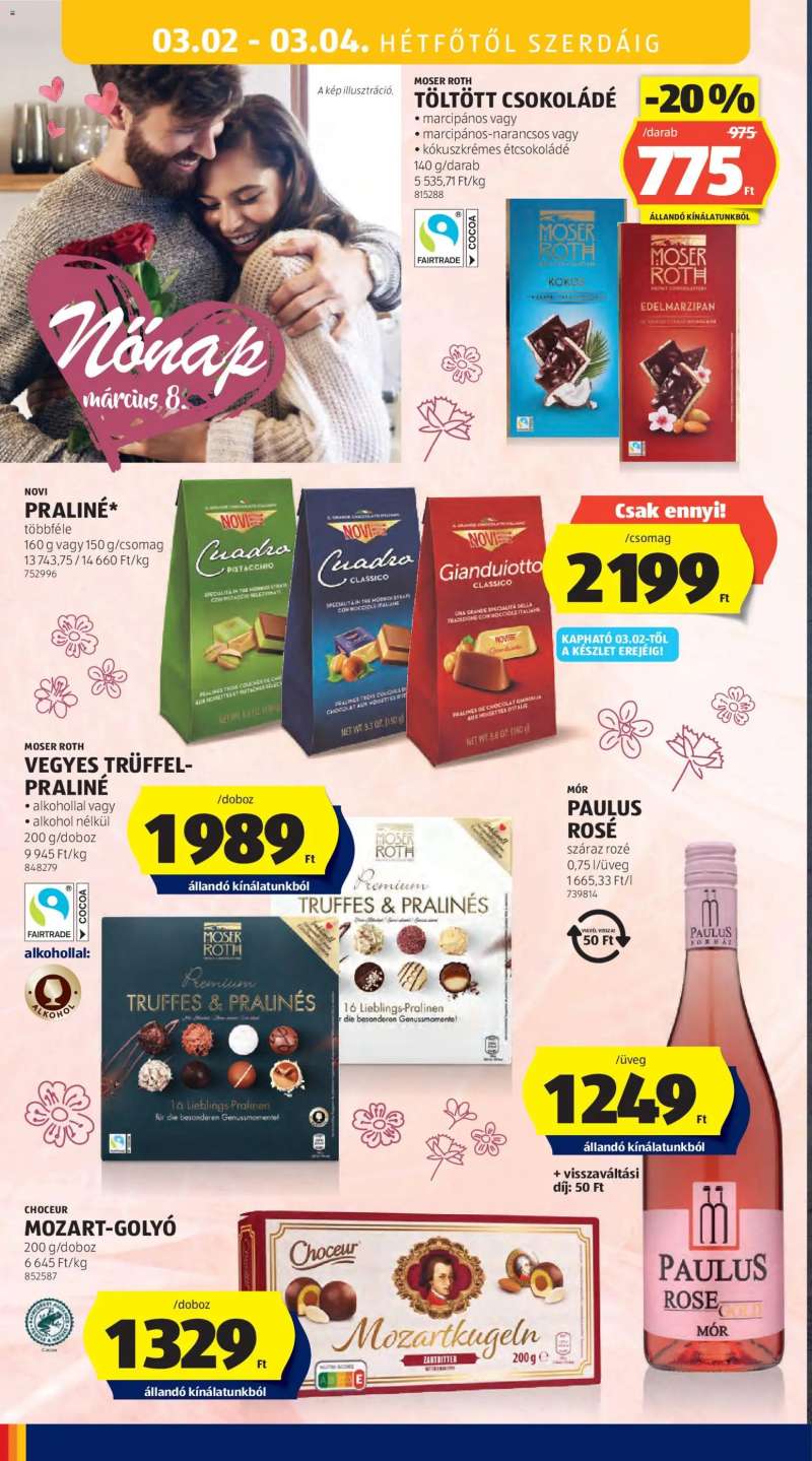 Aldi Akciós újság Aldi 40 oldal