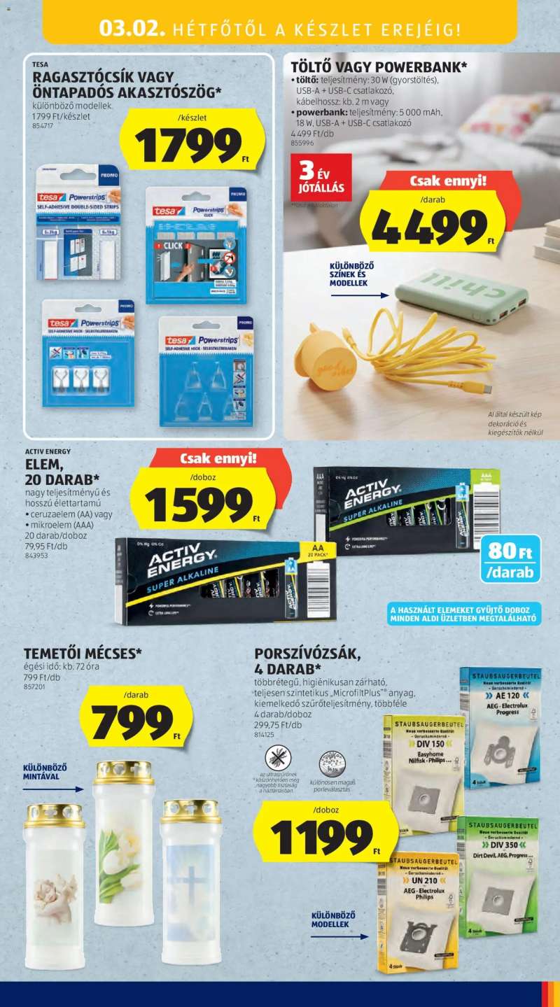 Aldi Akciós újság Aldi 49 oldal