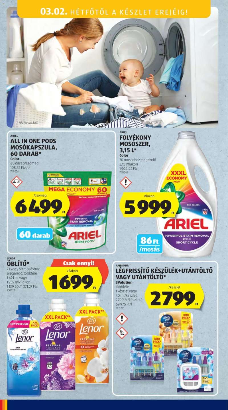 Aldi Középső sor termékei 20 oldal