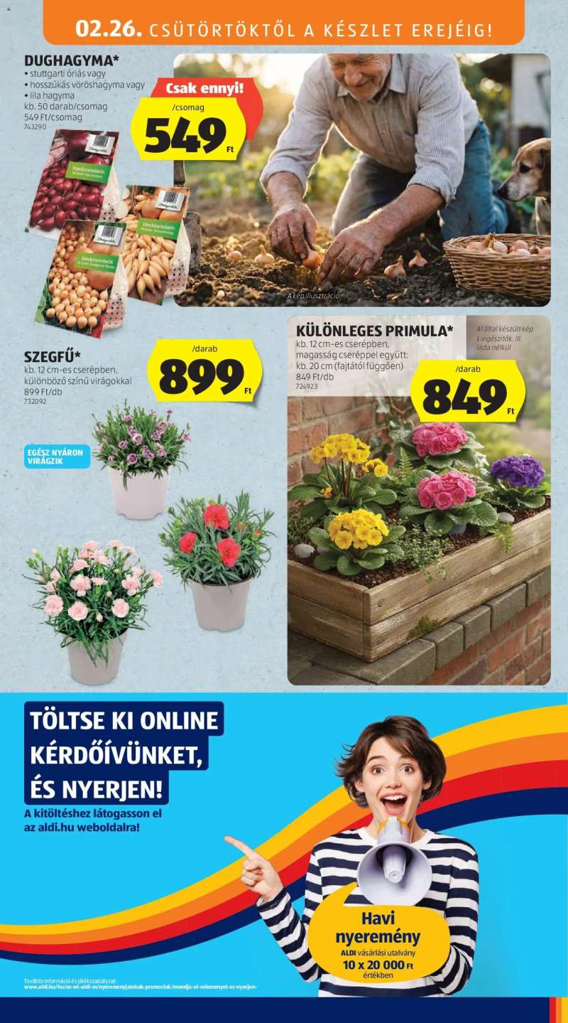 Aldi Középső sor termékei 7 oldal