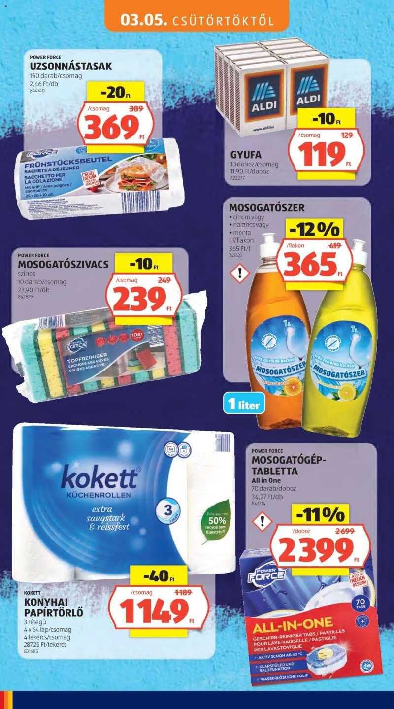 Aldi Aldi akciós újság 32 oldal