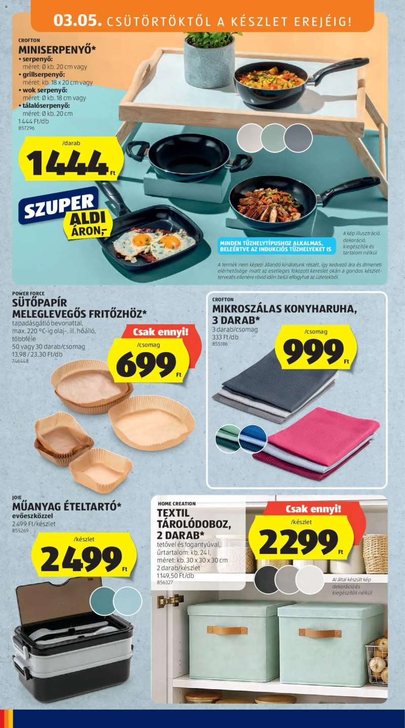 Aldi Aldi akciós újság 52 oldal