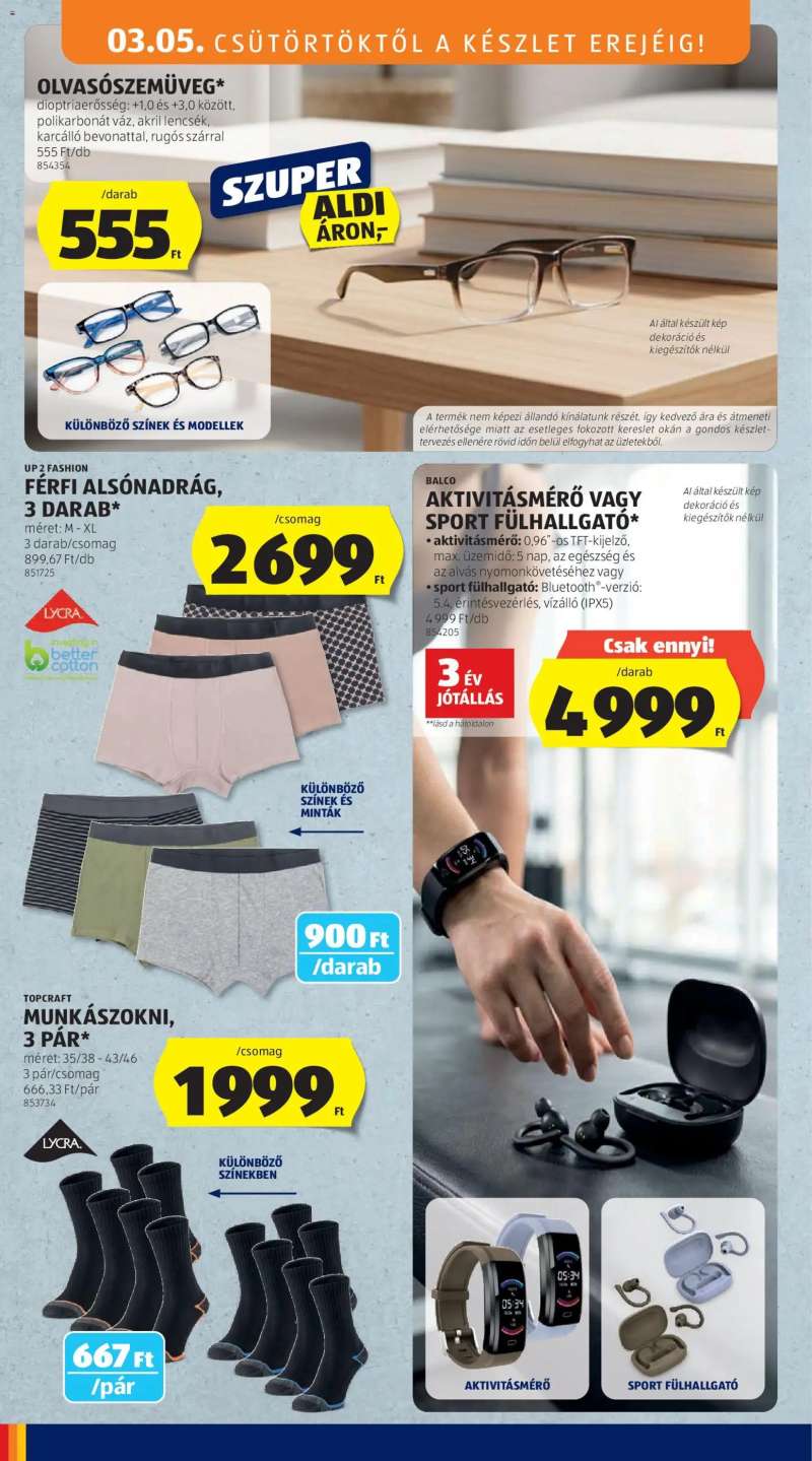 Aldi Aldi akciós újság 54 oldal