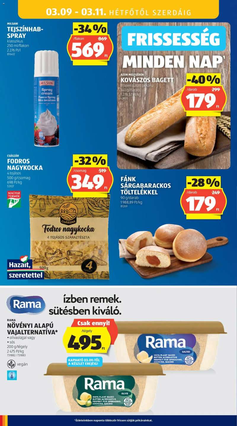 Aldi Aldi akciós újság 62 oldal