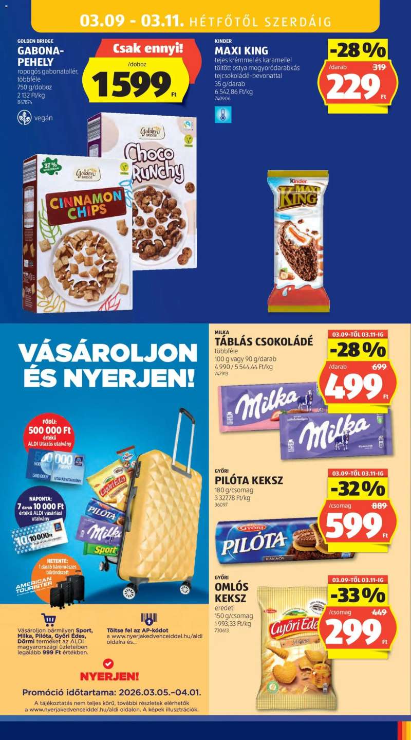 Aldi Aldi akciós újság 63 oldal