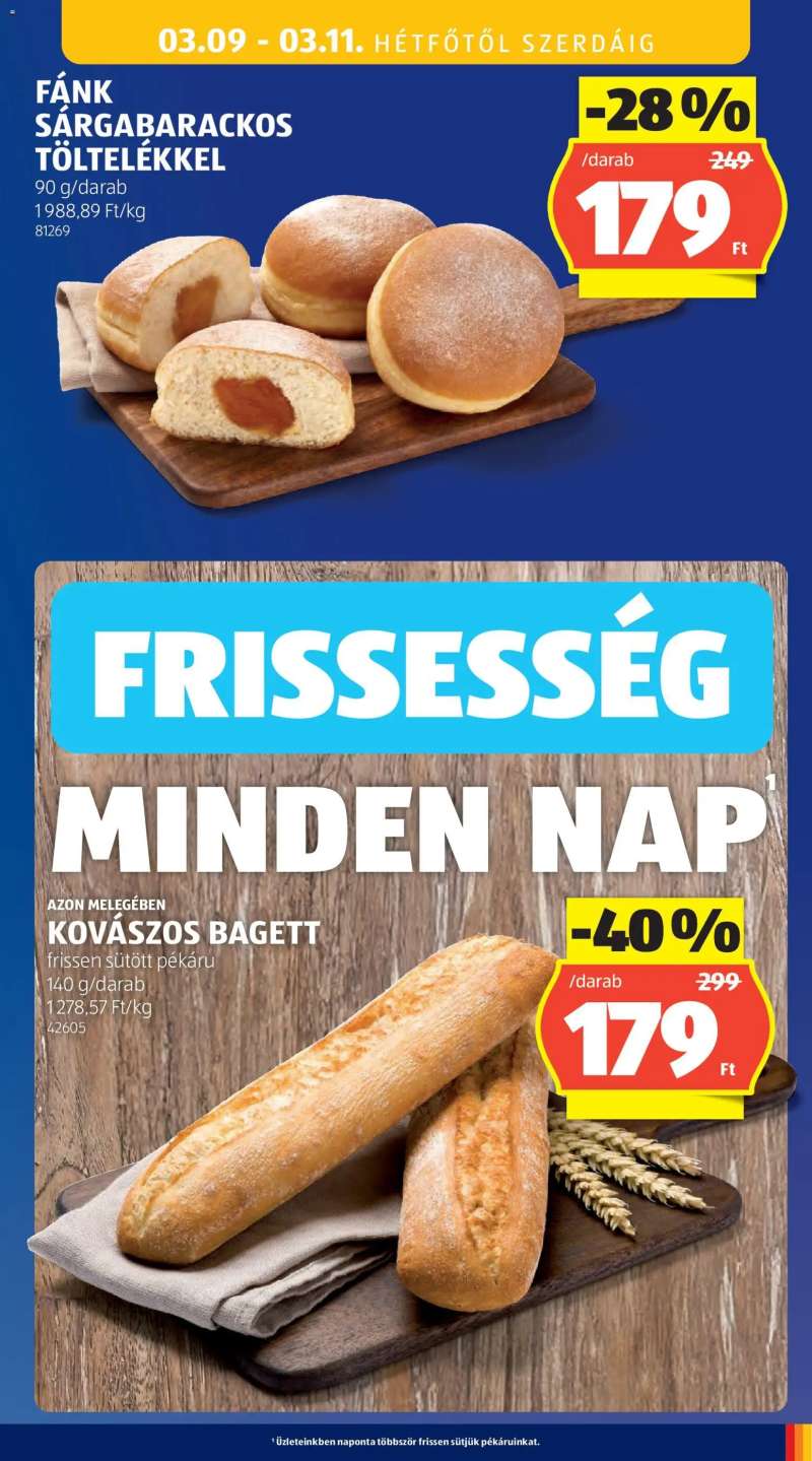 Aldi Aldi akciós újság 65 oldal