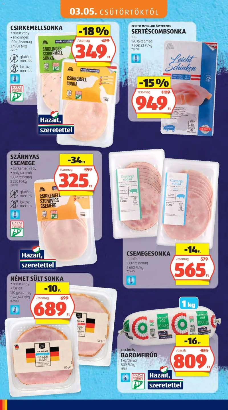 Aldi Aldi akciós újság 8 oldal