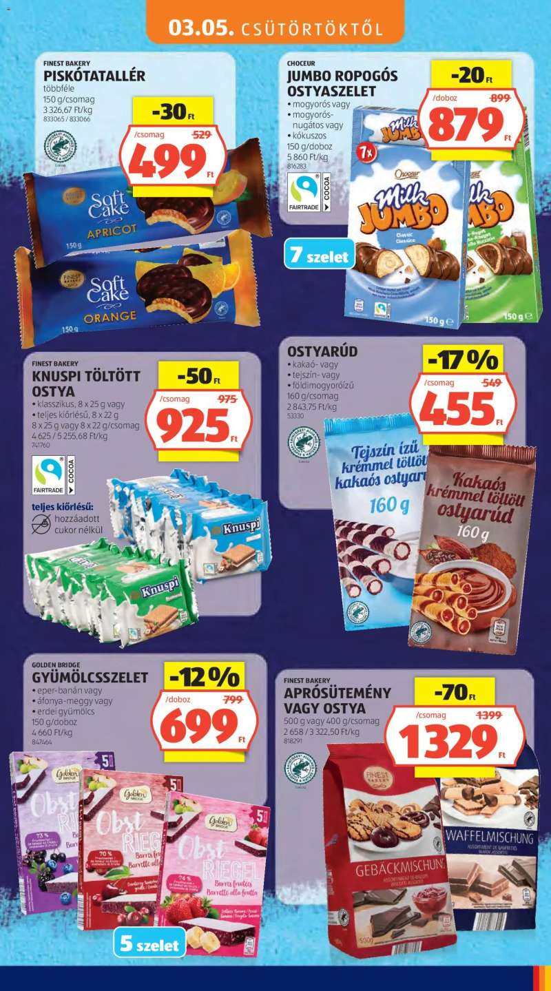 Aldi Aldi Tartós árcsökkentés flyer 21 oldal