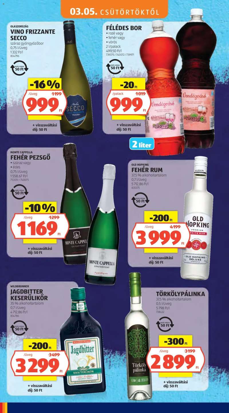 Aldi Aldi Tartós árcsökkentés flyer 26 oldal
