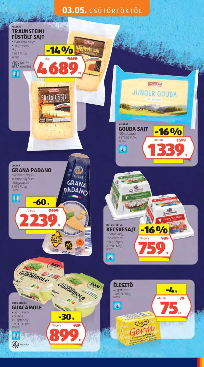 Aldi Aldi Tartós árcsökkentés flyer 9 oldal