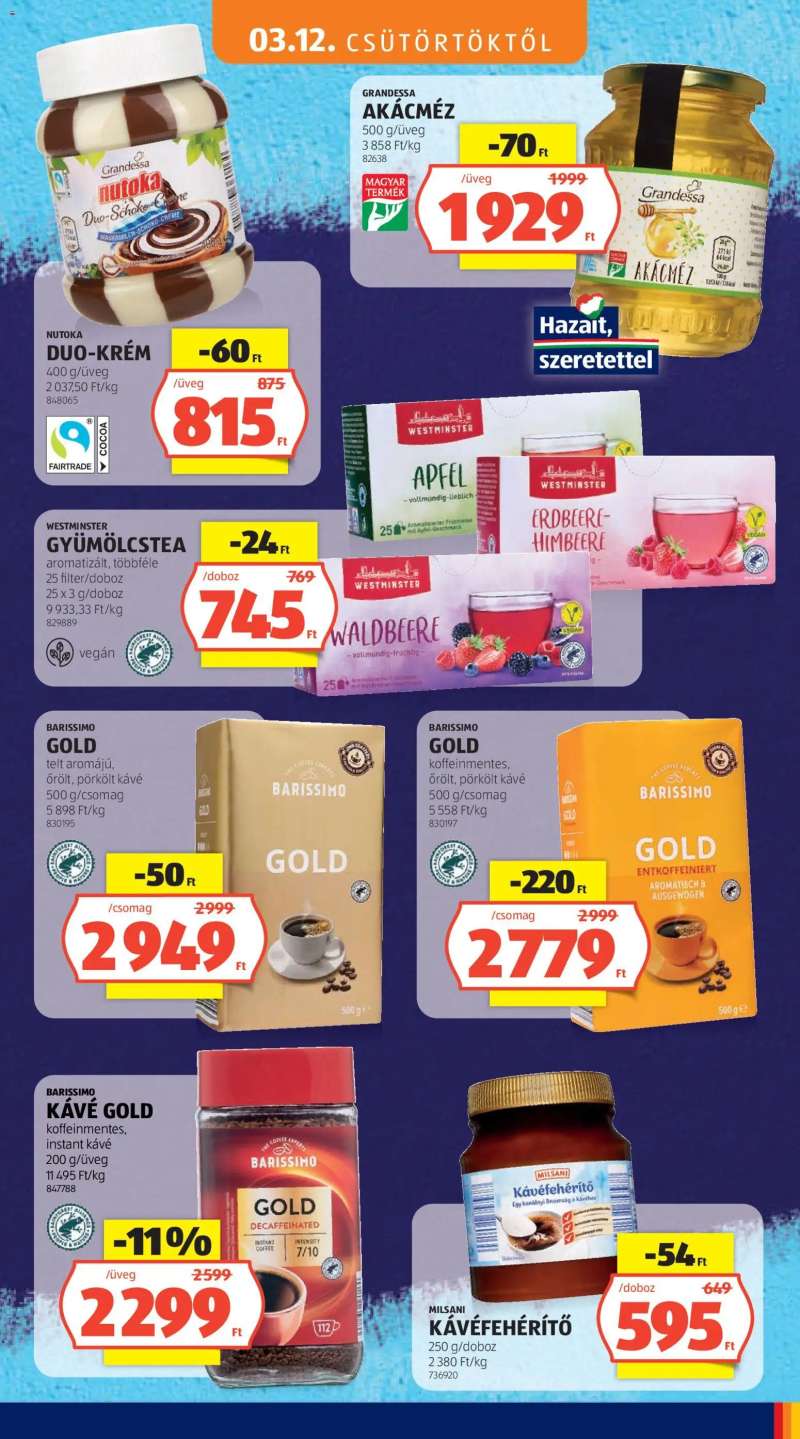 Aldi Aldi akciós újság 15 oldal