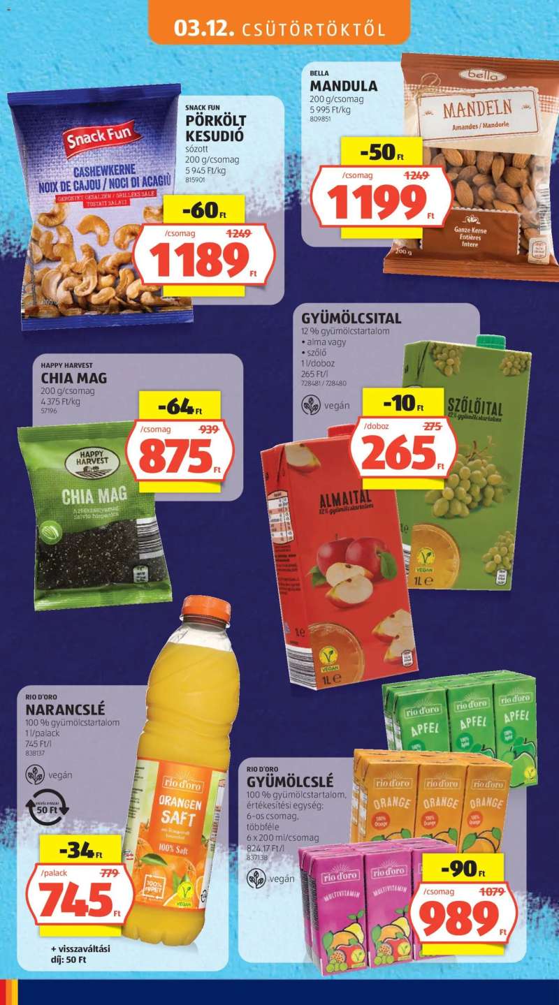 Aldi Aldi akciós újság 18 oldal
