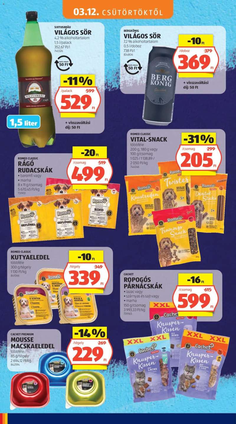 Aldi Aldi akciós újság 20 oldal