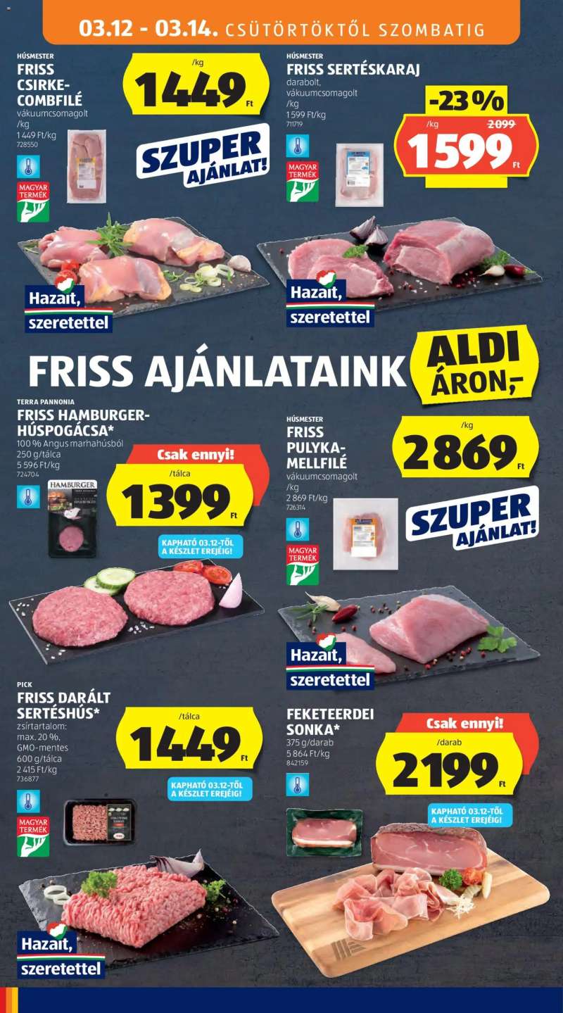 Aldi Aldi akciós újság 26 oldal