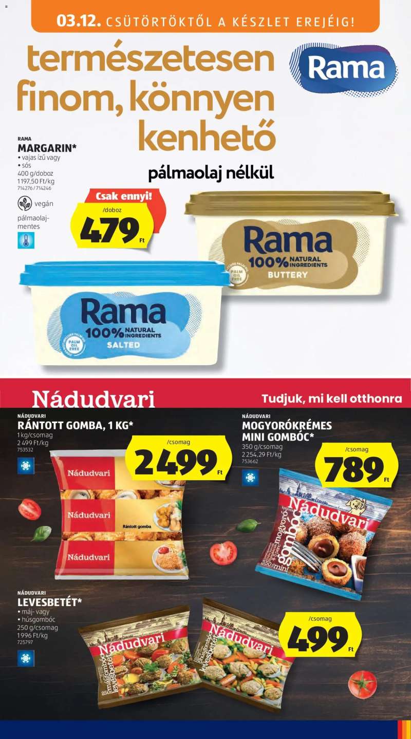Aldi Aldi akciós újság 35 oldal