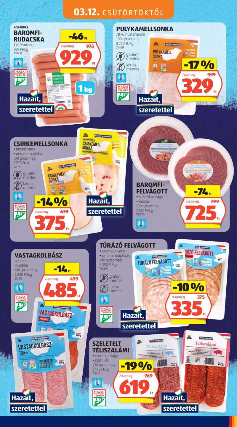 Aldi Aldi akciós újság 7 oldal