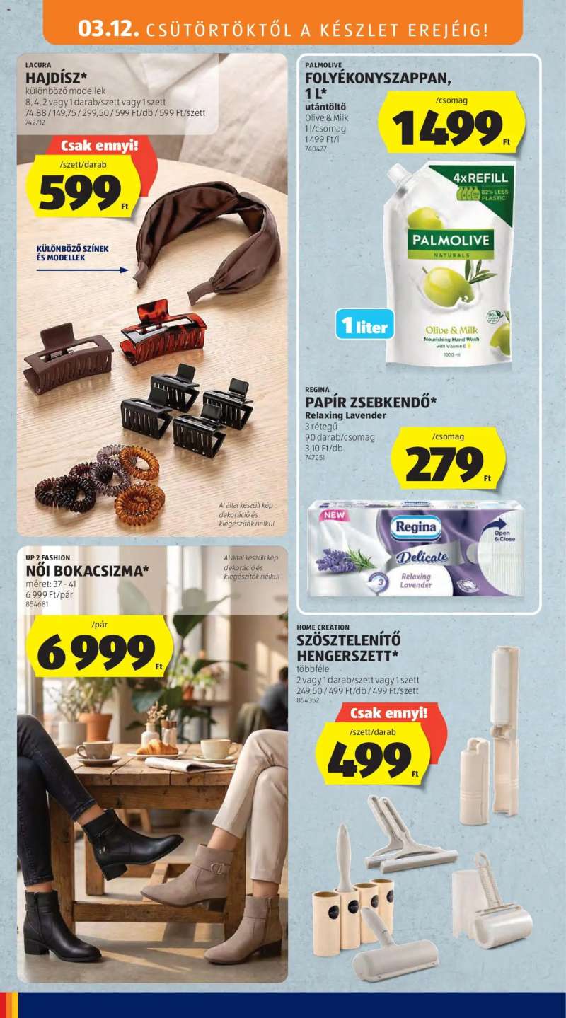 Aldi Aldi Középső sor termékei 4 oldal