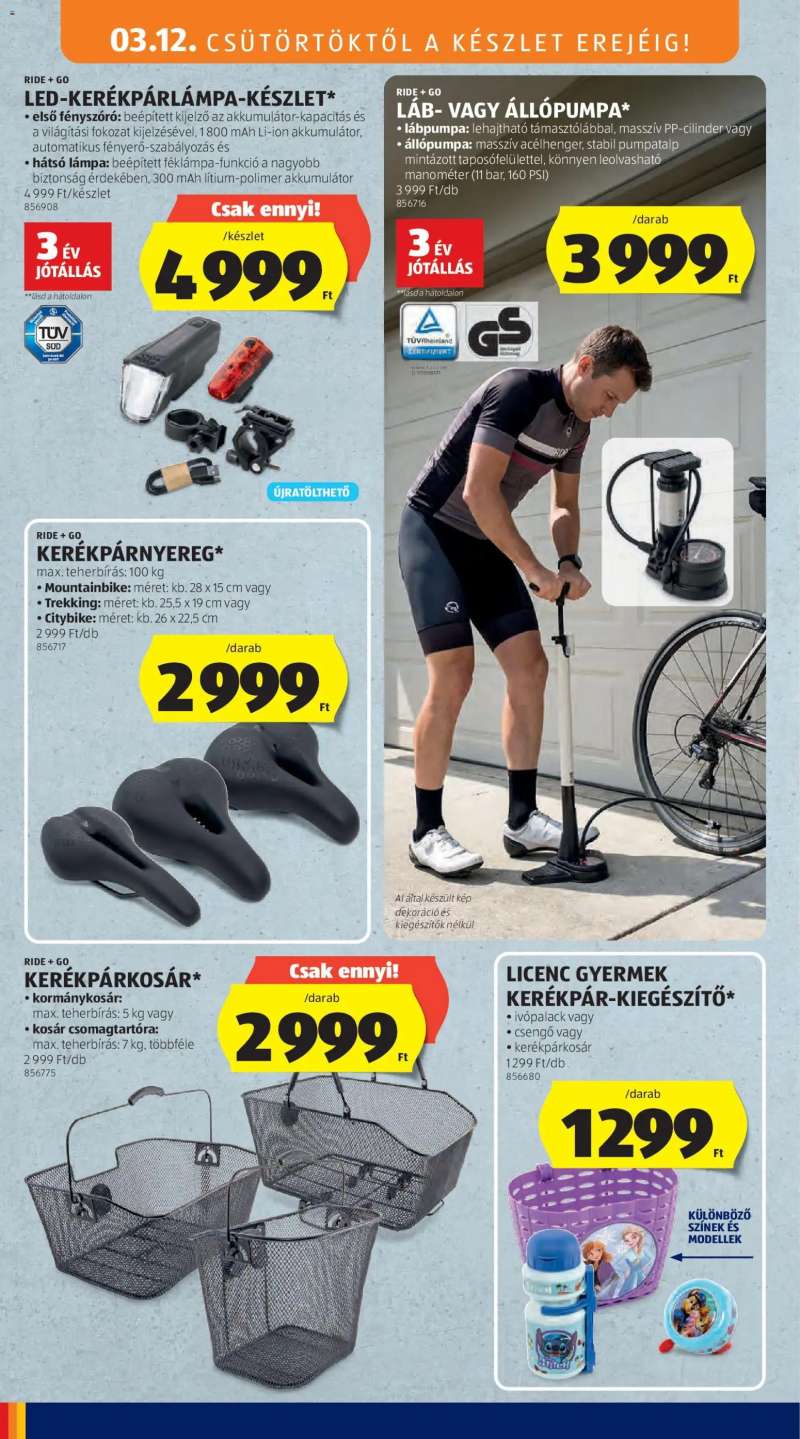 Aldi Aldi Középső sor termékei 8 oldal