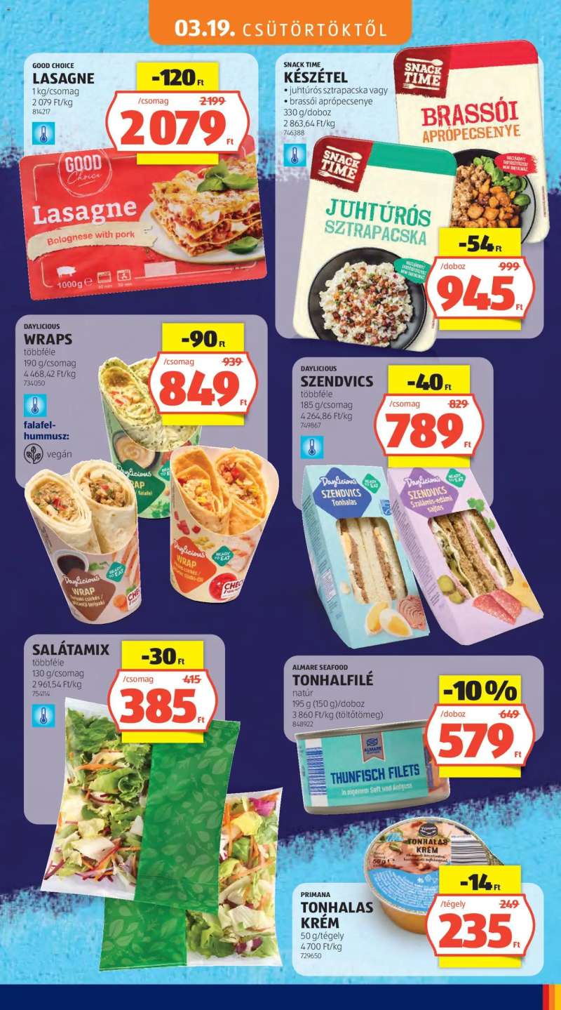 Aldi Aldi akciós újság 11 oldal
